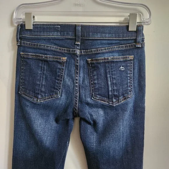 *SOLD* RAG & BONE | Skinny Jeans Kensington Size 25 Model W1502K520 Cut 6595 - Picture 4 of 4